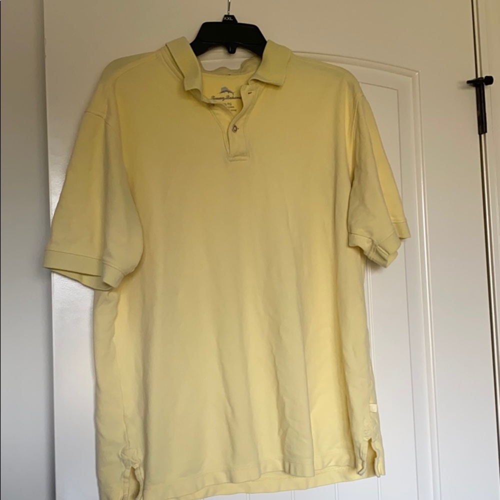 Tommy Bahama Men’s Yellow Polo Shirt